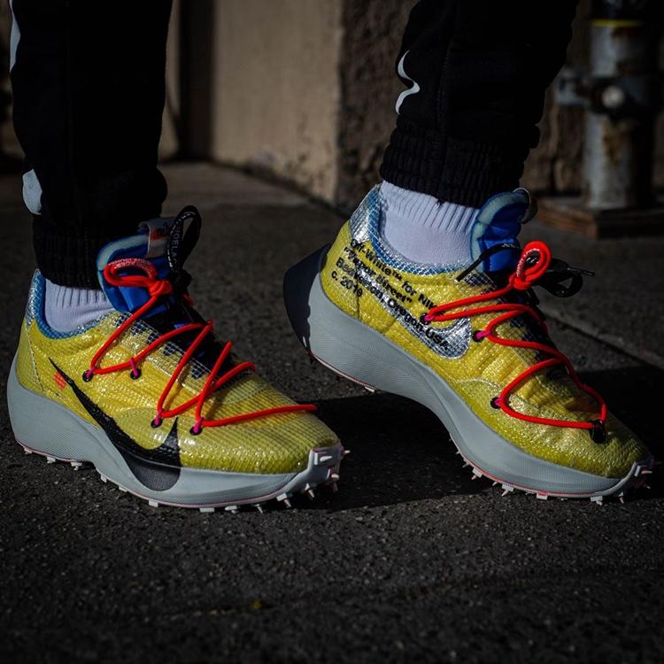 OFF-WHITE,Nike,Vapor Street  OW x Vapor Street 全新上脚图！3 款配色谁是你的菜？