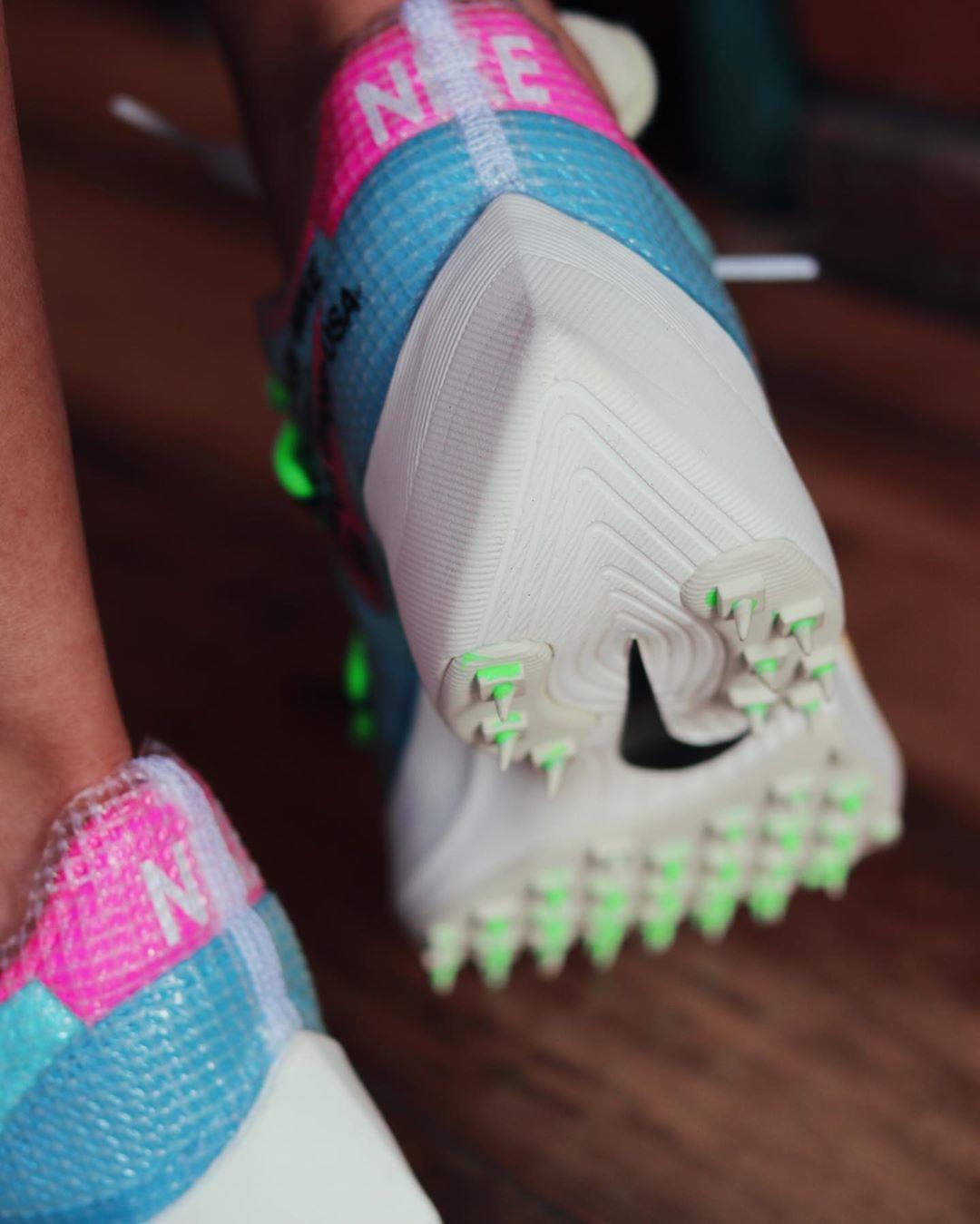 OFF-WHITE,Nike,Vapor Street,上脚  OFF-WHITE x Nike 再曝上脚照！是不是越看越顺眼？
