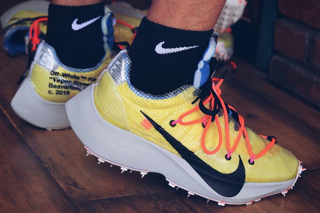 OFF-WHITE,Nike,Vapor Street,上脚  OFF-WHITE x Nike 再曝上脚照！是不是越看越顺眼？