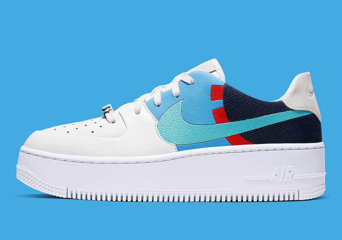 Nike,AF1,Air Force 1 Sage Low  多材质拼接！这双 AF1 Sage 新品高级又拉风！