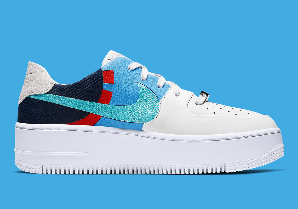 Nike,AF1,Air Force 1 Sage Low  多材质拼接！这双 AF1 Sage 新品高级又拉风！