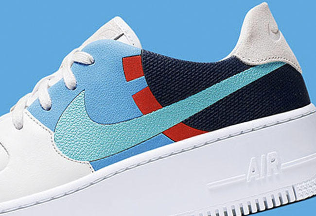 Nike,AF1,Air Force 1 Sage Low  多材质拼接！这双 AF1 Sage 新品高级又拉风！
