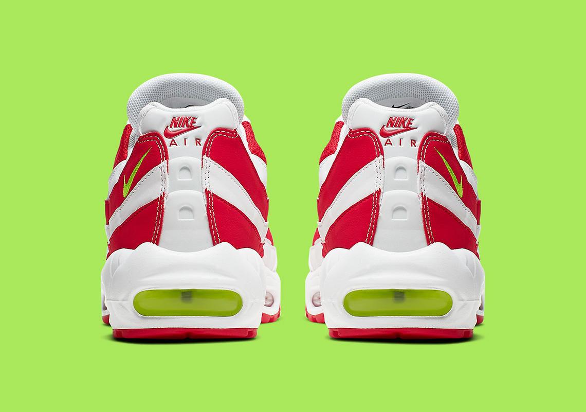 Nike,Air Max 95,发售,CQ3644-171  白红条纹装扮！Air Max 95 全新配色即将发售