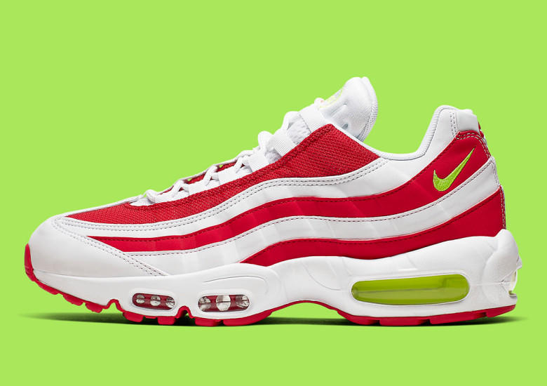 Nike,Air Max 95,发售,CQ3644-171  白红条纹装扮！Air Max 95 全新配色即将发售