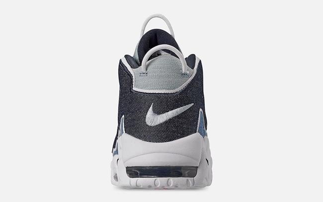 Nike,Air More Uptempo,Denim,CJ  罕见单宁撞色鞋面！这双 Nike「大 AIR」有点太酷了！