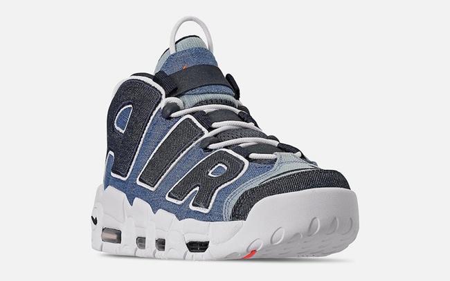 Nike,Air More Uptempo,Denim,CJ  罕见单宁撞色鞋面！这双 Nike「大 AIR」有点太酷了！