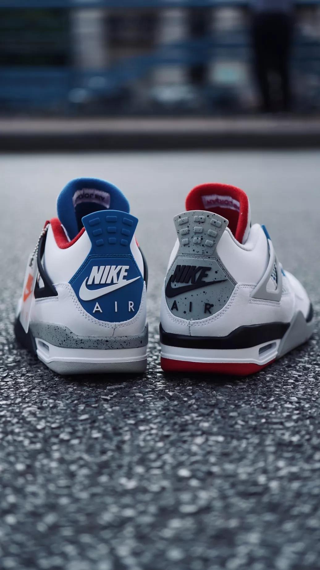 XH55开箱上AIR JORDAN 4 "WHAT THE" 