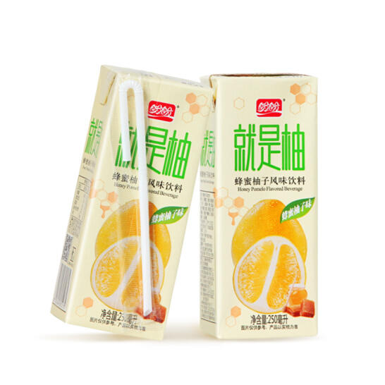 京东女神节盼盼就是柚蜂蜜柚子味饮料250ml24盒