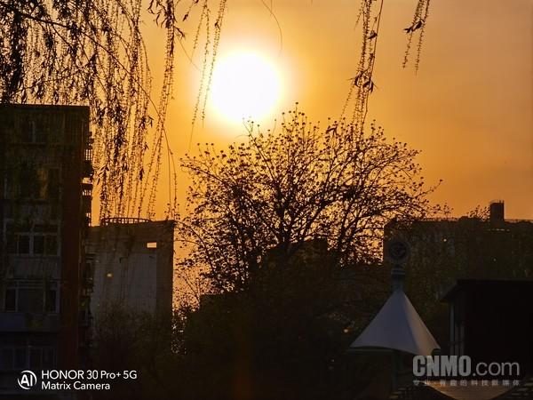5X变焦拍夕阳