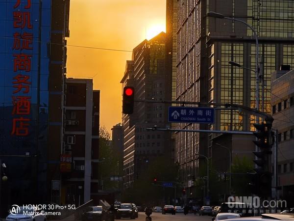 5X变焦拍夕阳