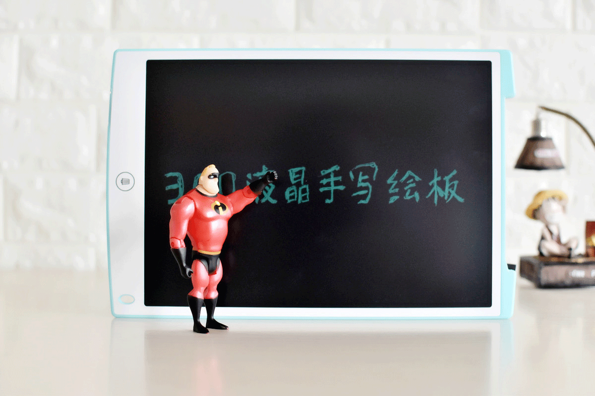 涂鸦乱画不再弄脏衣服和墙面，12英寸的360液晶手写绘板体验