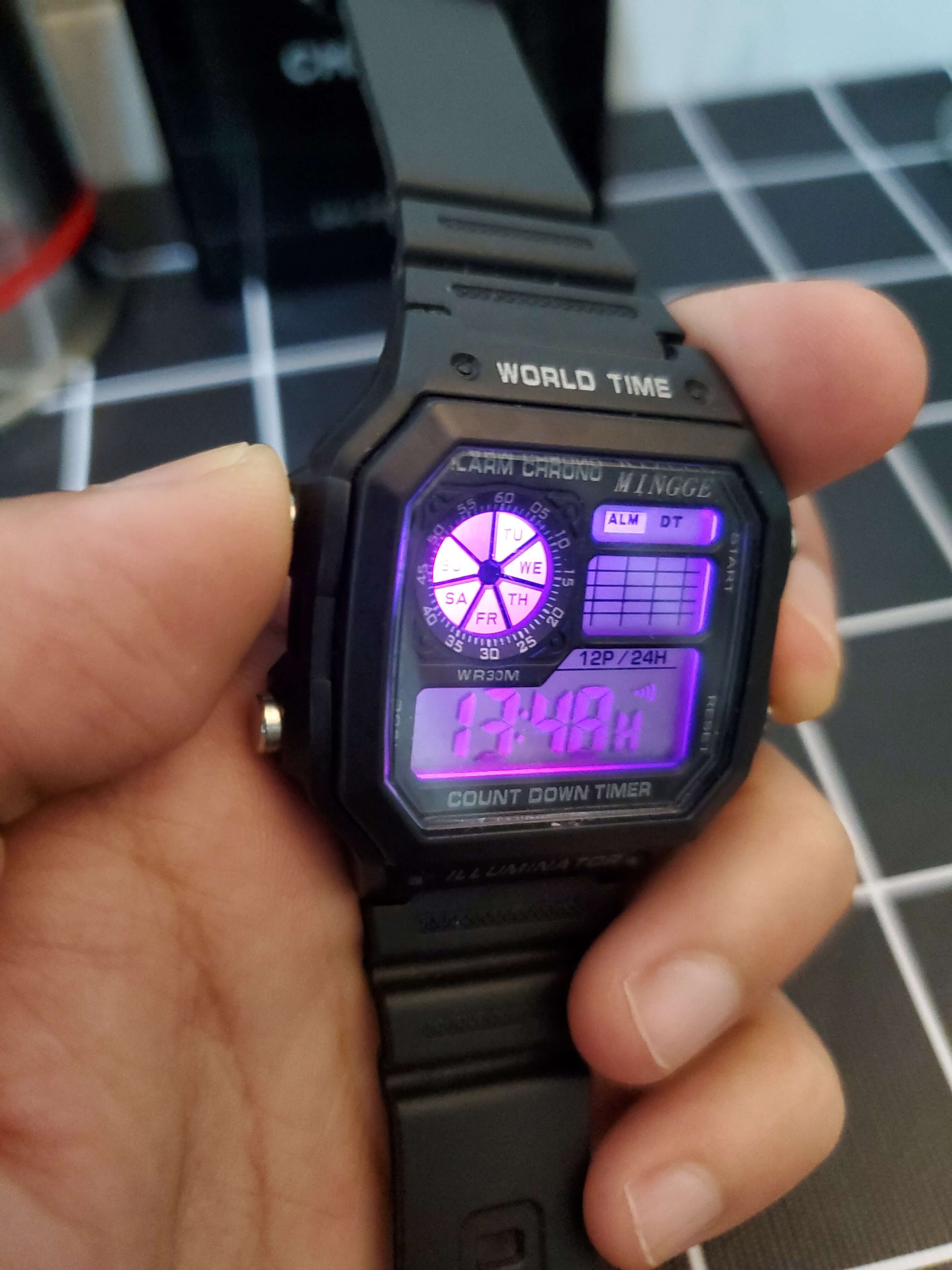 年轻人的第一款备用手表?20元不到电子表上手简评