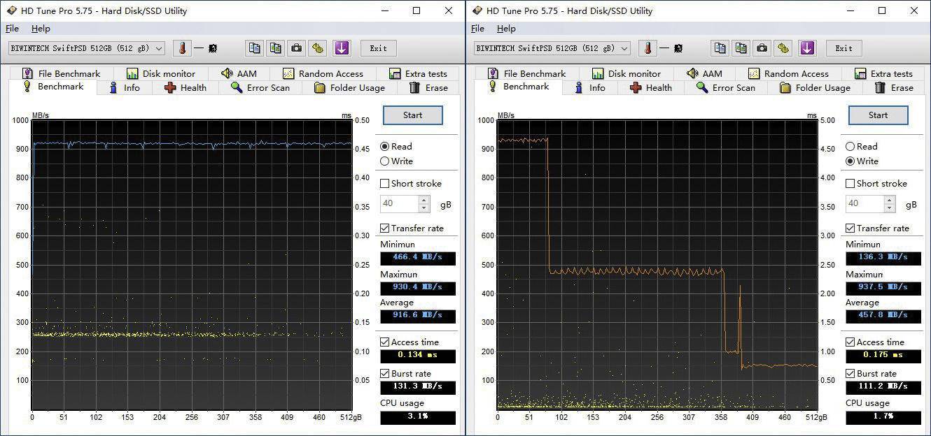 体积小，顺序读写1000mb/s佰微移动SSD上手
