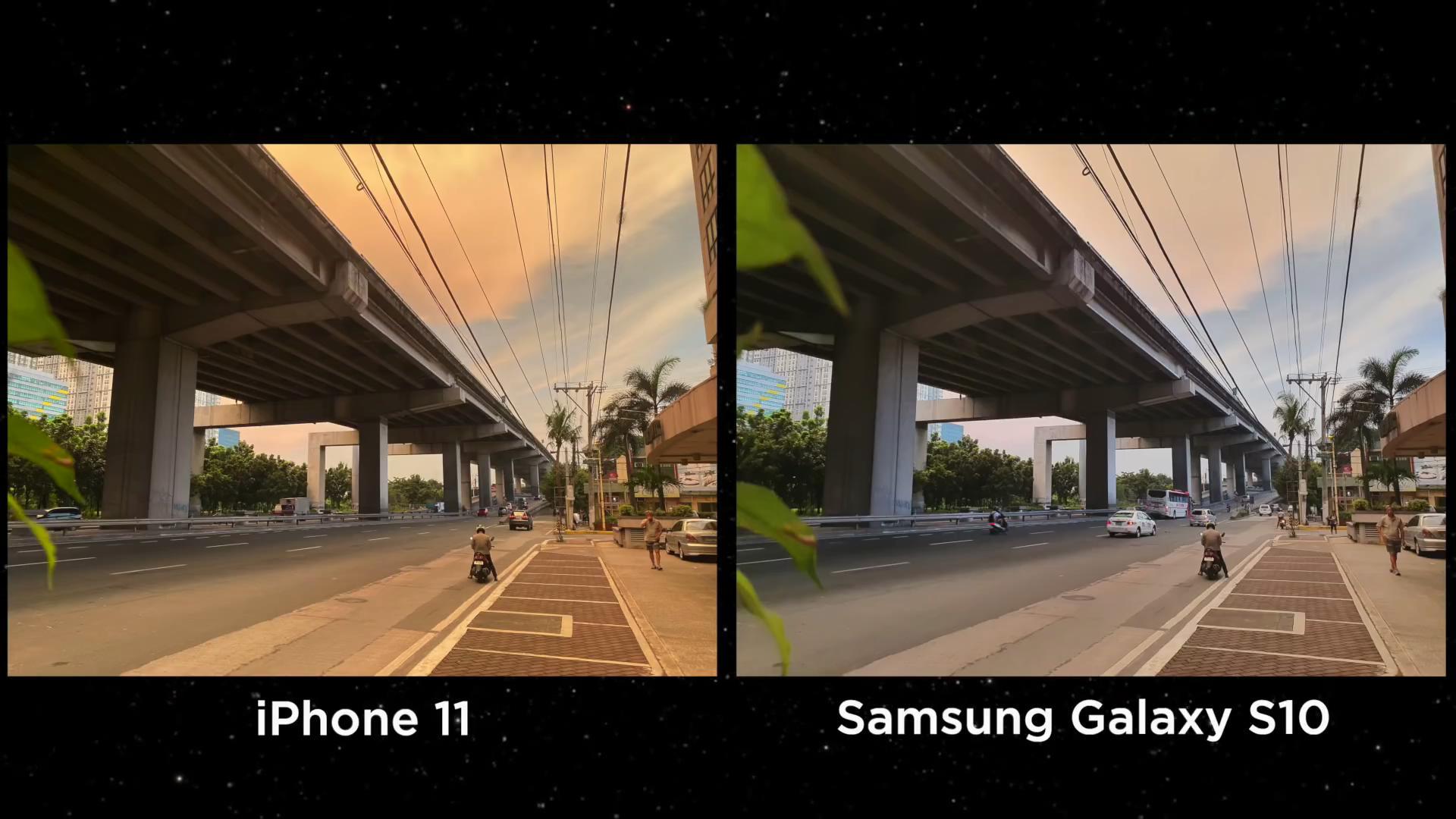 iPhone11和三星S10拍照对比：这差距比想象的大多了