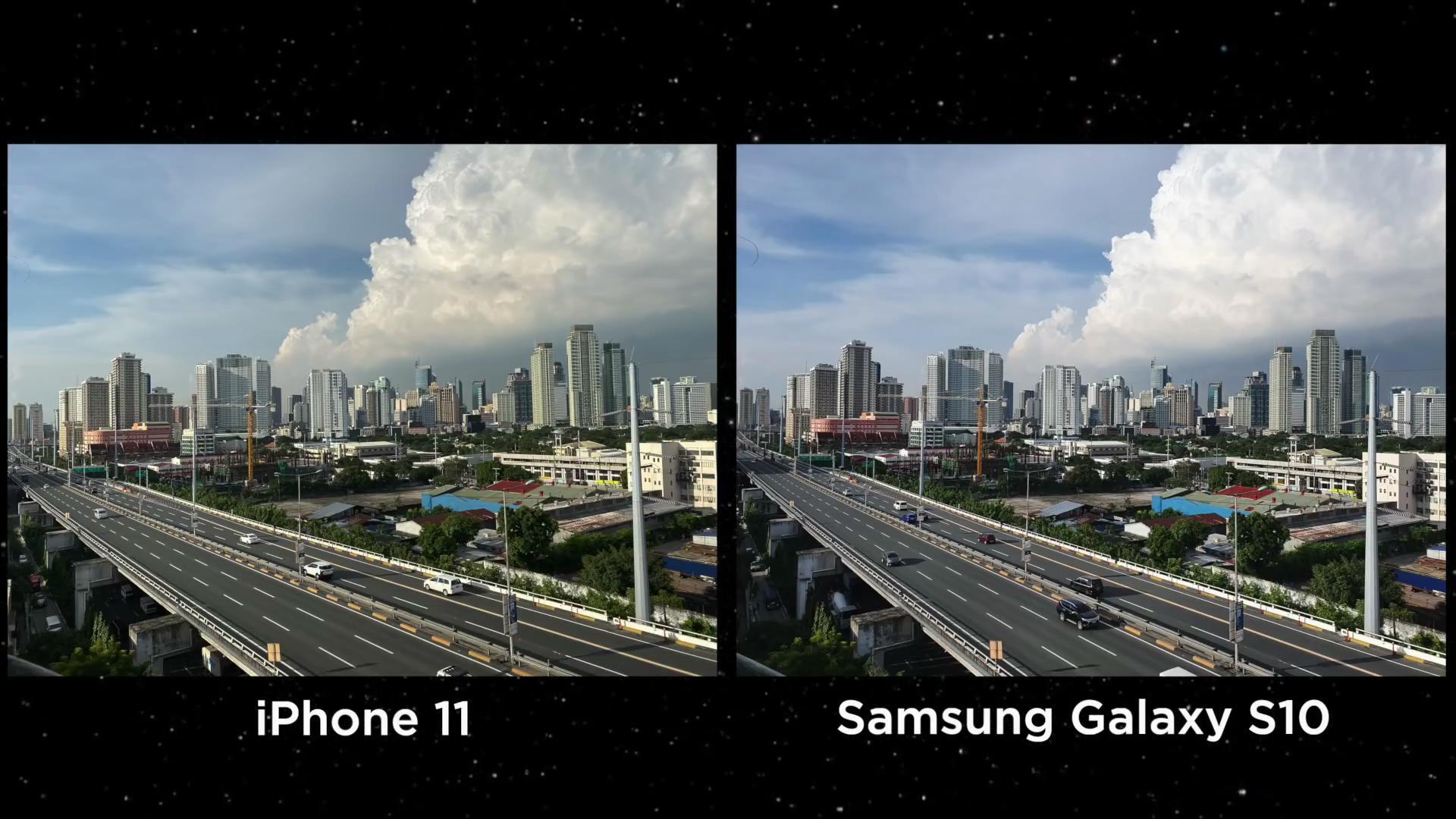 iPhone11和三星S10拍照对比：这差距比想象的大多了
