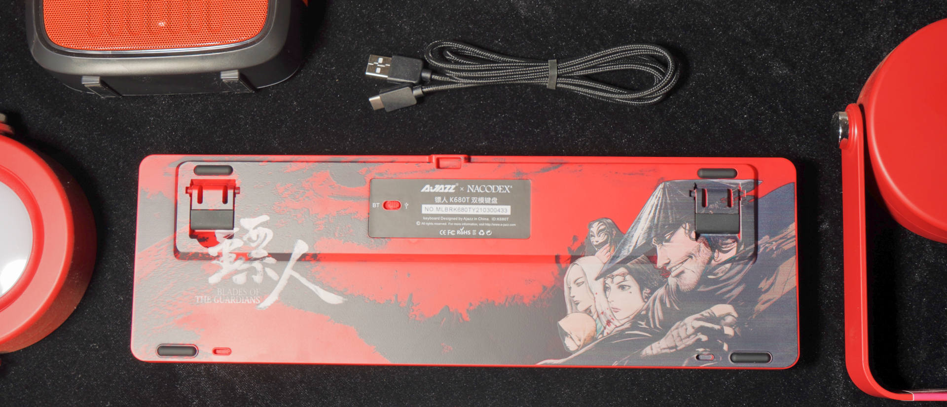 联名镖人,黑爵竟然这么做键盘