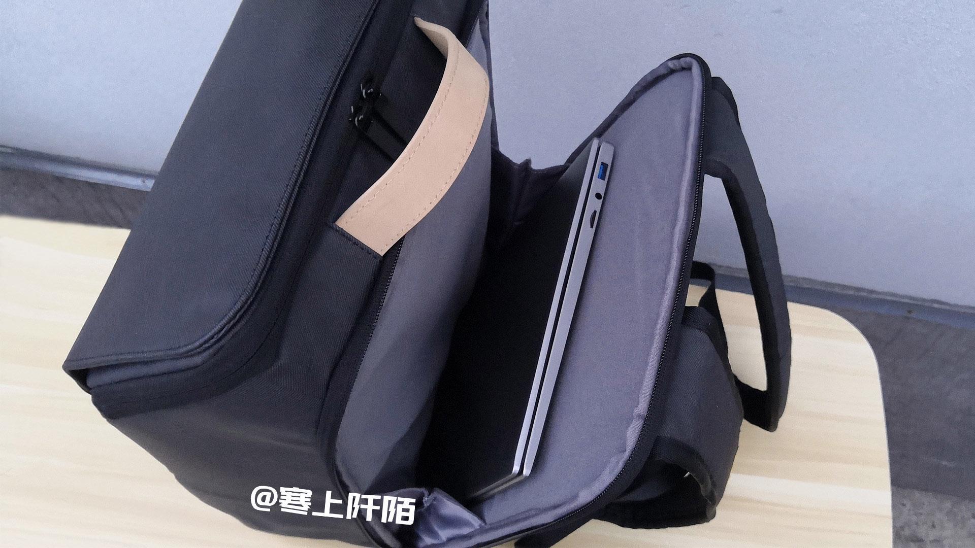 轻奢时尚品质背包，19升大容量，带上地平线8号ZERO背包一起出行