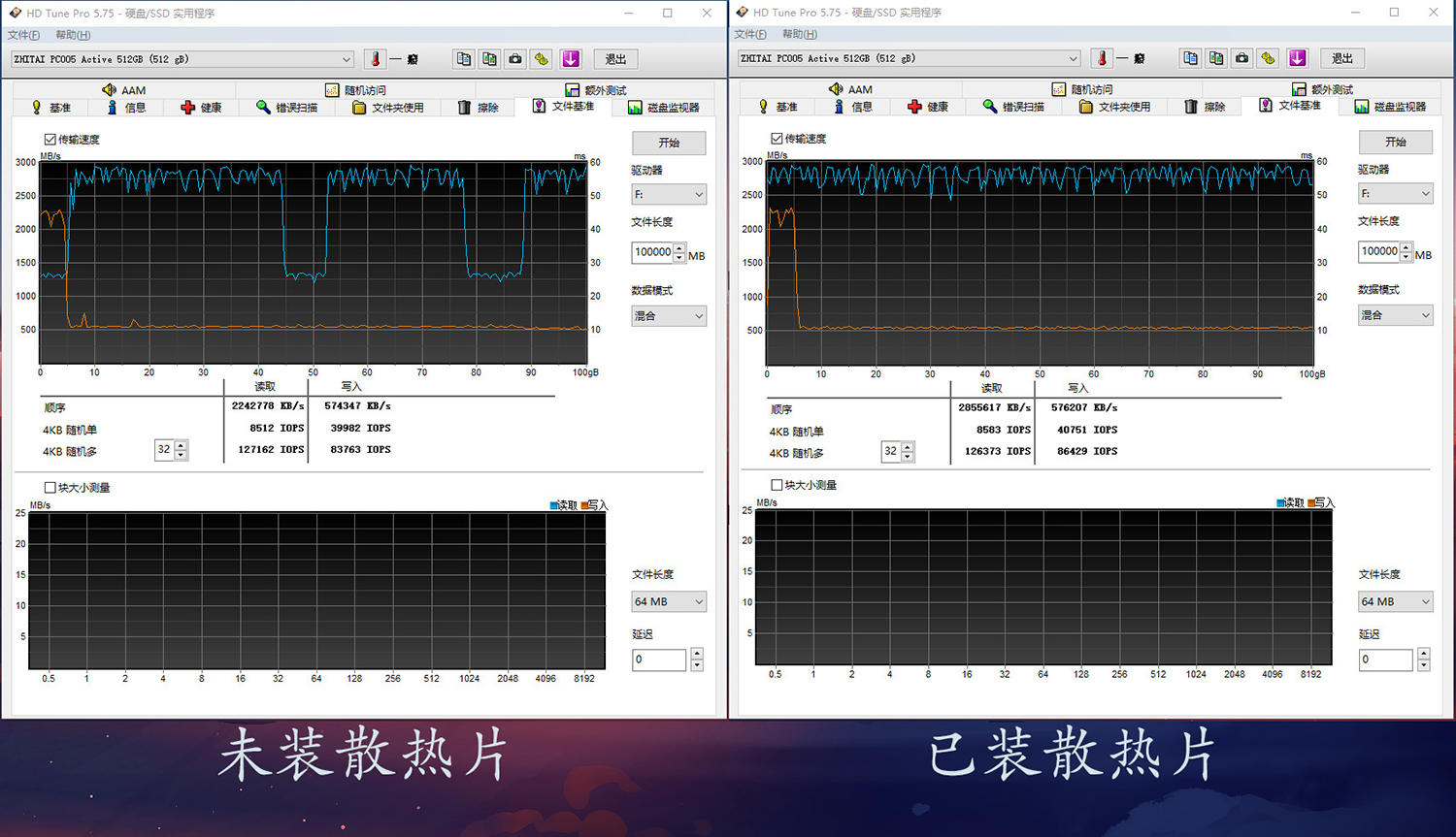 致钛PC005 Active固态硬盘评测：3500MB/s读速，为游戏与创作加速