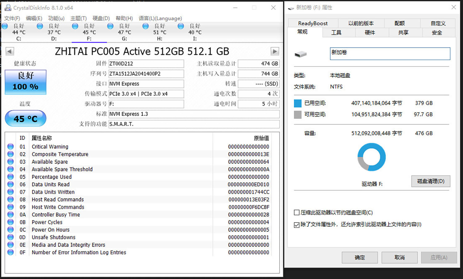 致钛PC005 Active固态硬盘评测：3500MB/s读速，为游戏与创作加速