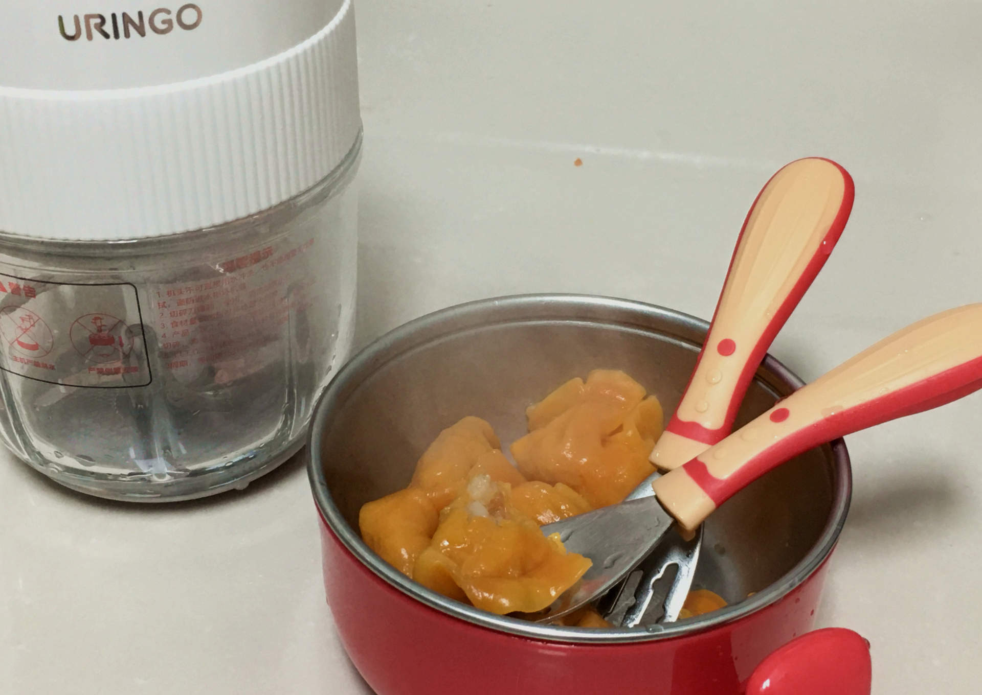七彩叮当无线辅食机，宝宝辅食的移动小厨房