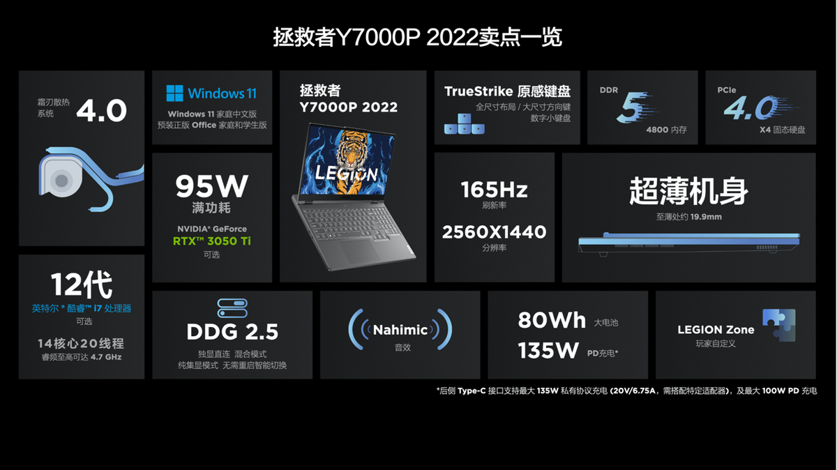 首发价6799元起，联想拯救者2022游戏本创新升级