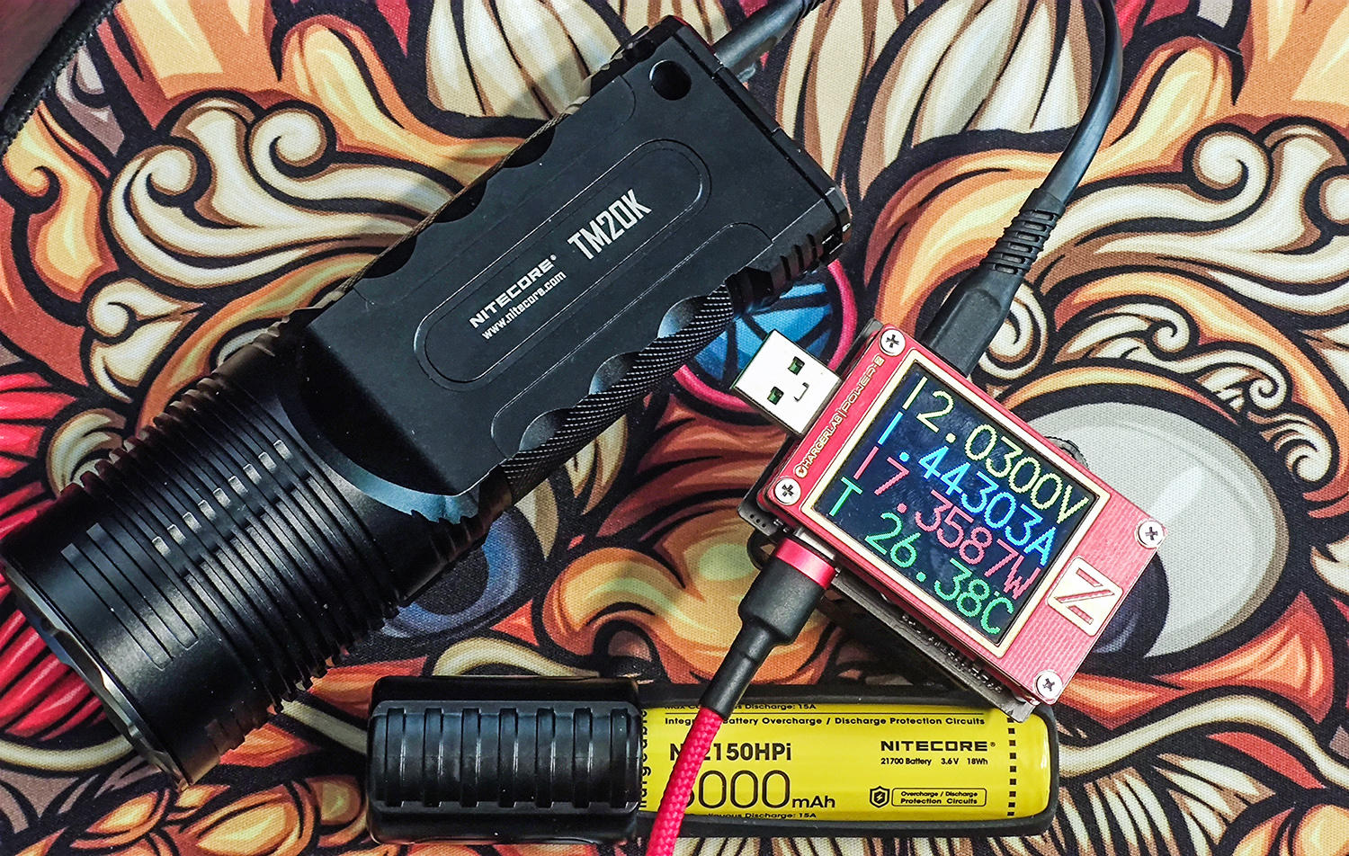 爆发，十九只眼睛的小怪兽：奈特科尔TM20K手电