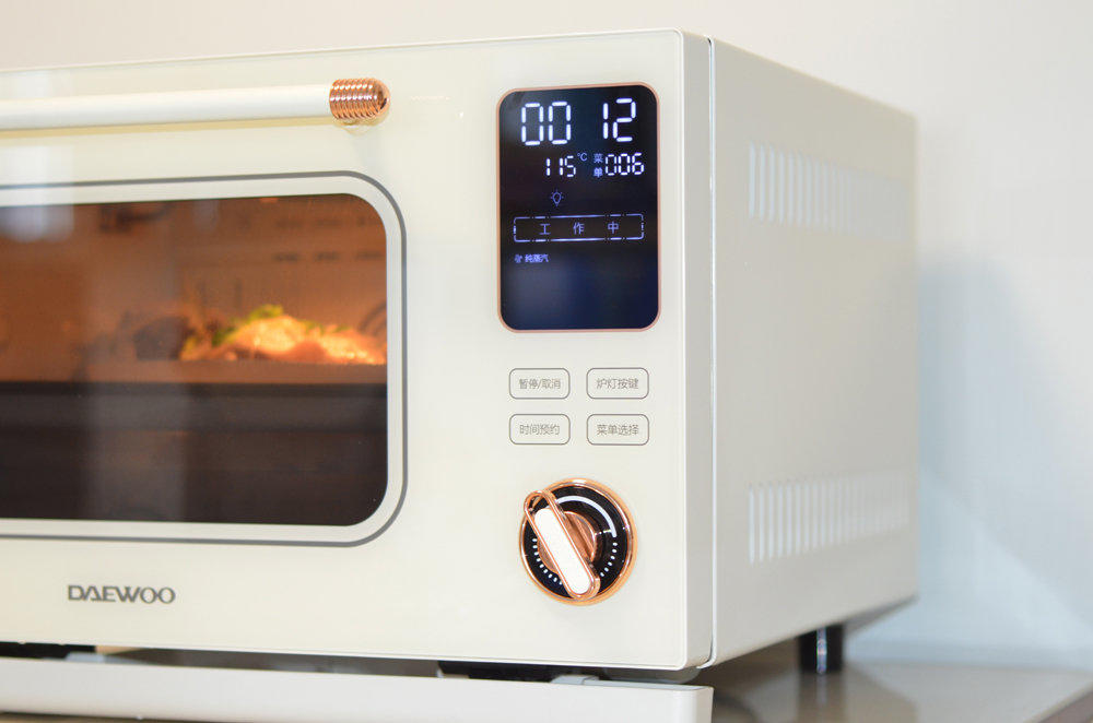 私人定制美味,不止于料理:大宇K9蒸烤炸箱