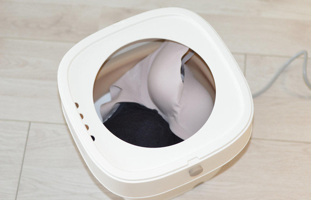 小件贴身衣物轻松洗:大宇折叠洗衣机