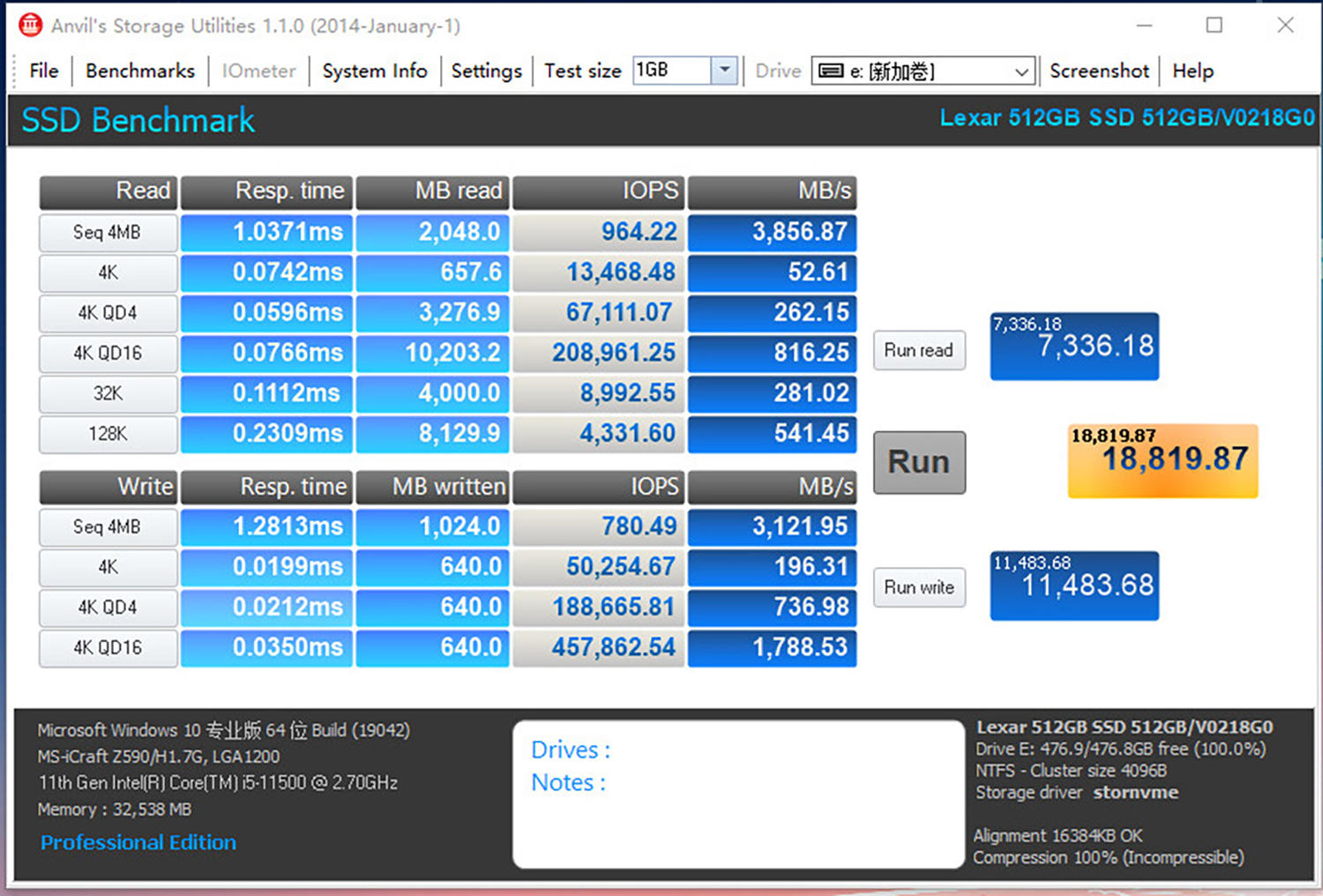 5300MB/s读速，温控表现优秀，雷克沙NM760 PCIe 4.0固态硬盘评测
