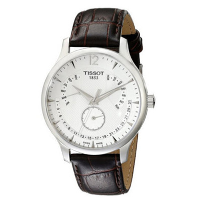 Tissot 天梭 逆跳万年历石英男表