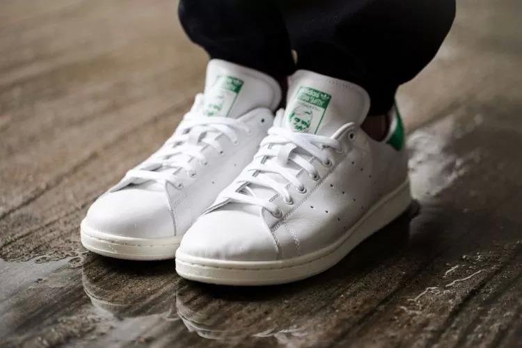 专柜正品 三叶草 Stan Smith 史密斯 绿尾 经典潮鞋 M20324