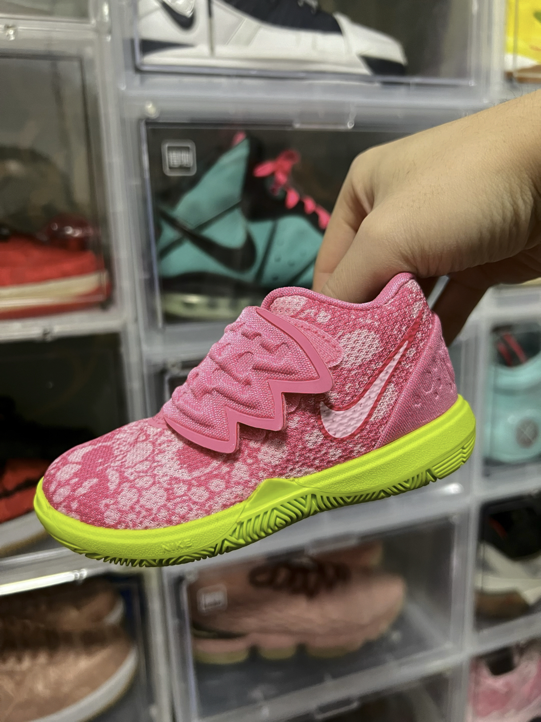欧文丨海绵宝宝派大星配色😍婴童鞋👟