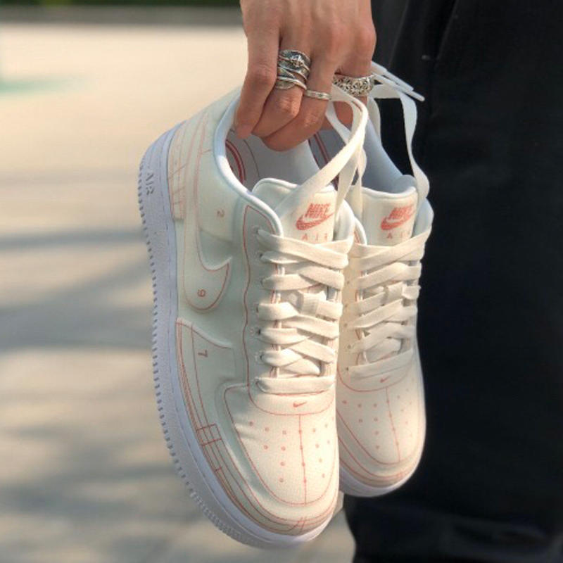Air Force 1 手稿米白