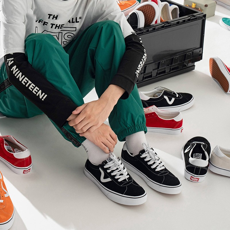 Vans Epoch 94 黑白/翻毛皮