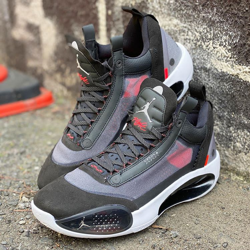Air Jordan 34 黑红Low