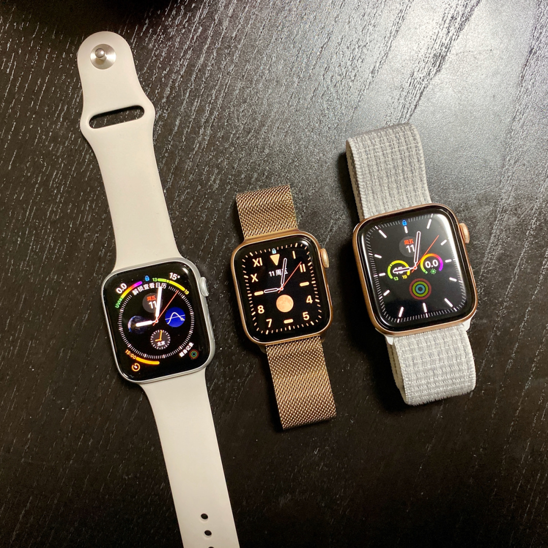 Apple Watch5对比