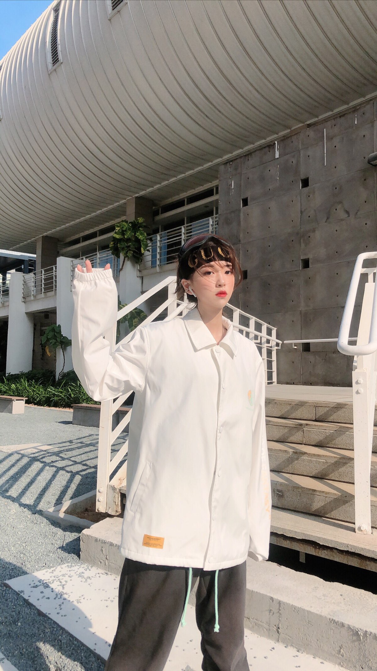 OOTD / 初秋必备的教练夹克

今日