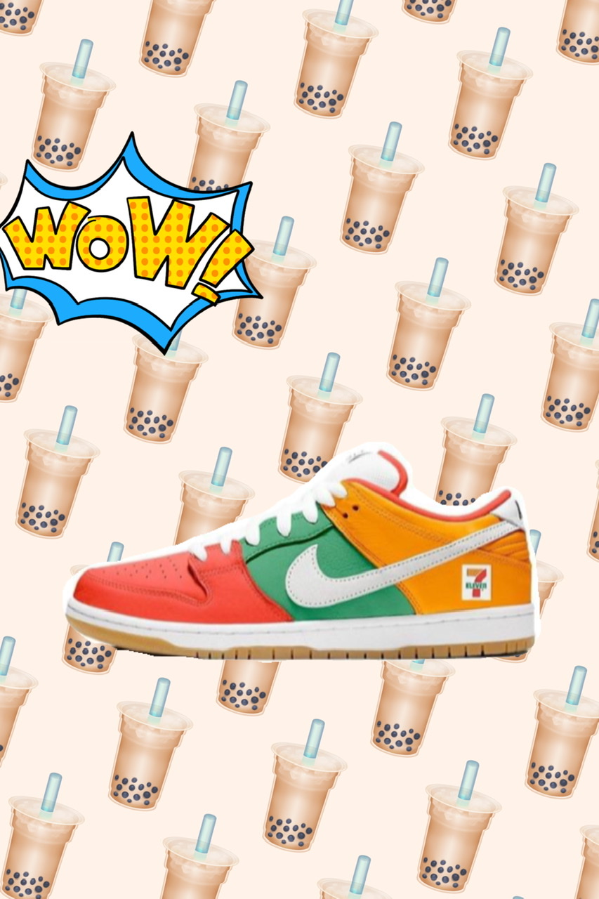 Nike dunk sb 7-11联名