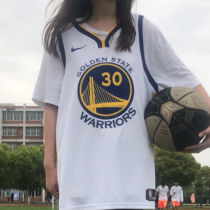 Nike 库里 勇士队 30号球衣