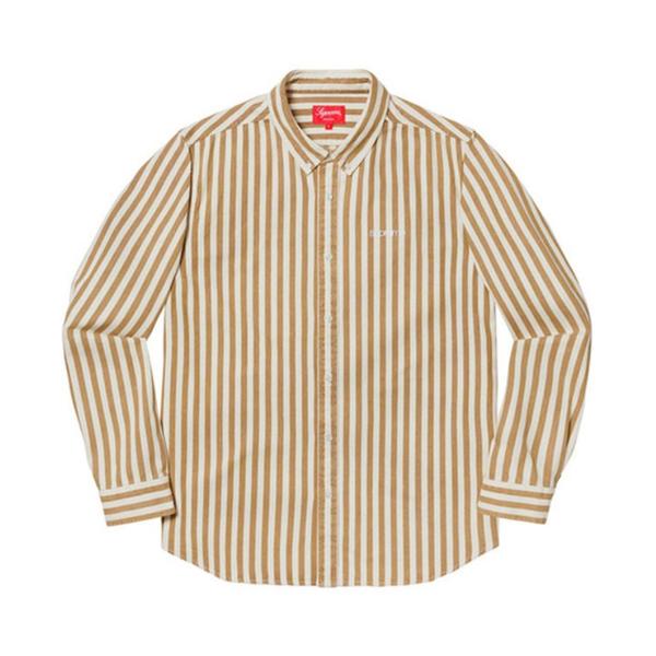 SUPREME   DENIM SHIRT 条纹衬衫 男女同款
