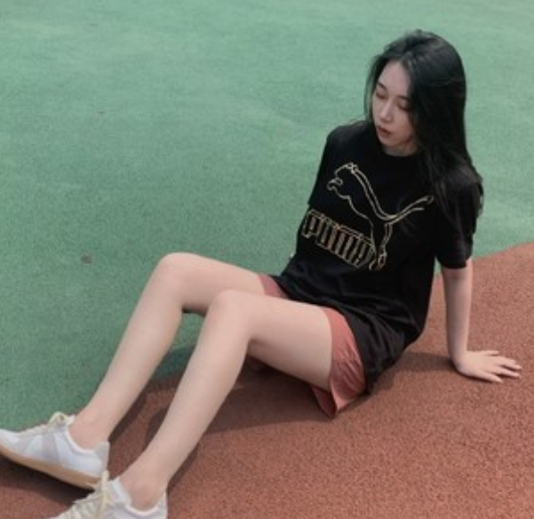 Puma 情侣款运动休闲短袖T恤 