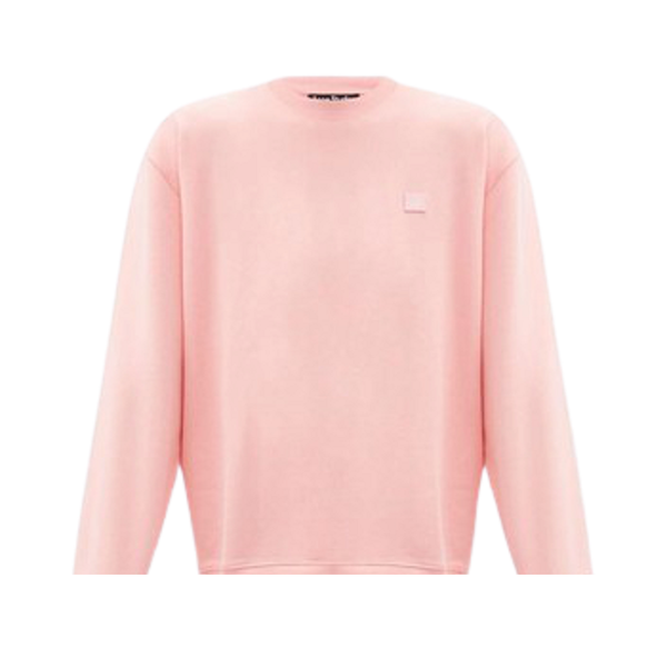 Acne Studios 大号棉运动圆领套头长袖卫衣