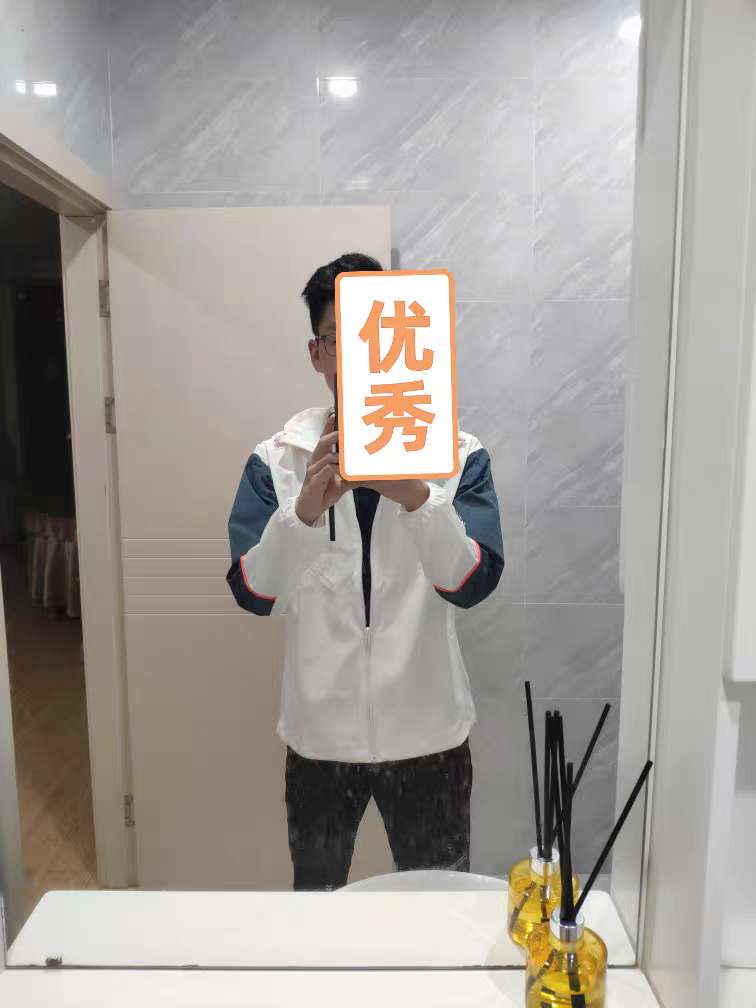 男子防风夹克外套 