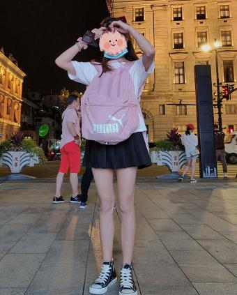 彪马 休闲双肩背包运动背包大容量