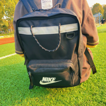  耐克 手提学生双肩背包