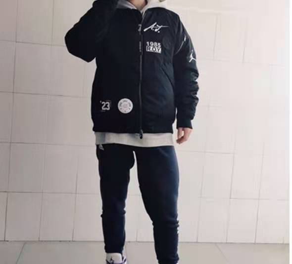 飞行夹克棉服  