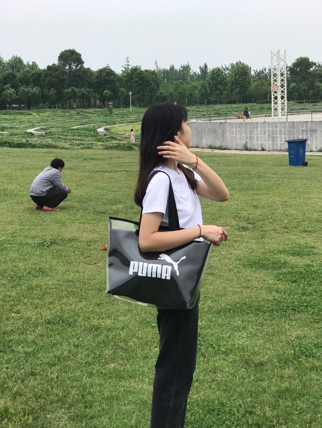 彪马2020新款ins果冻手提包