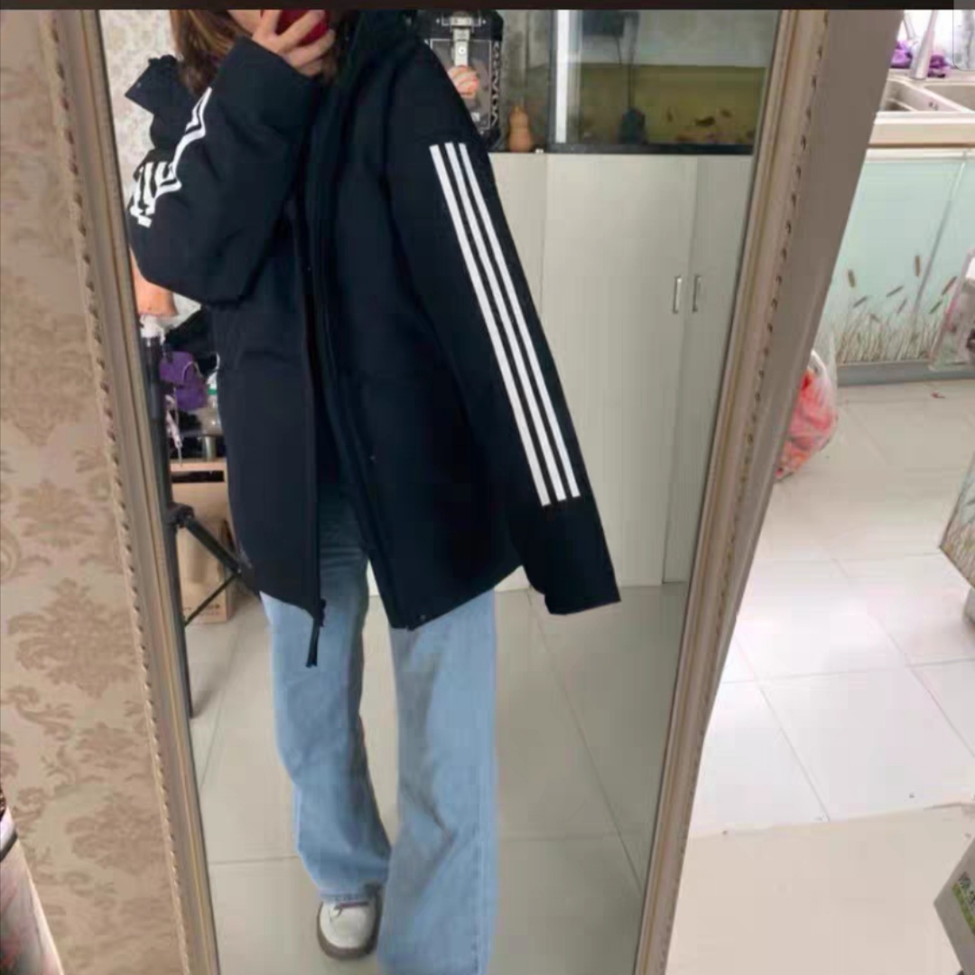 运动休闲防风棉服 