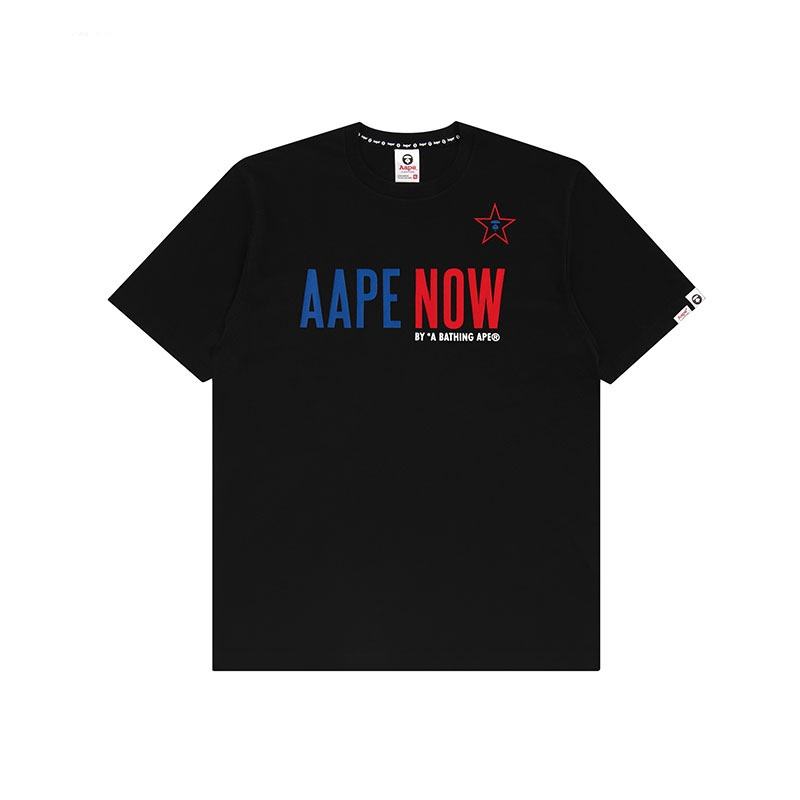 Aape 猿人字母印花短袖T恤 男女同款 0226