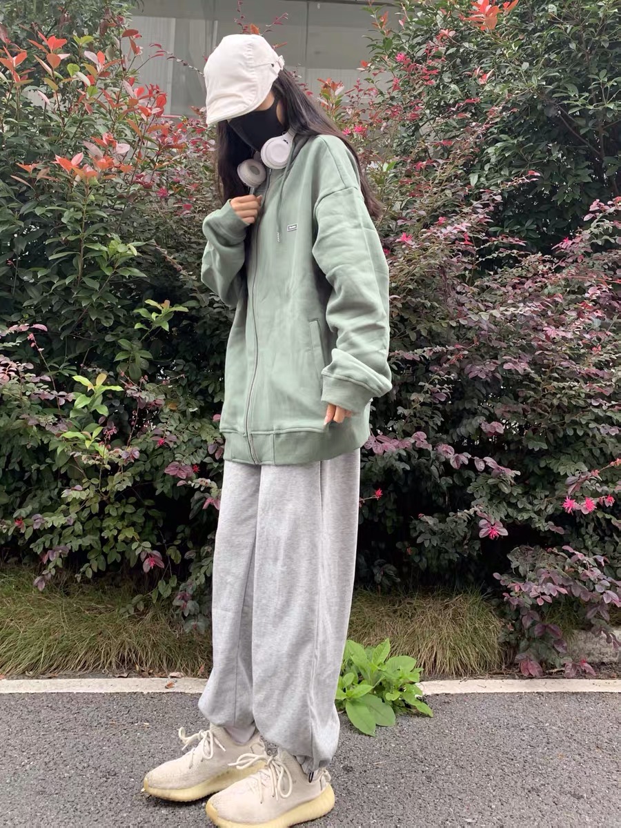 LKOD 基础拉链连帽卫衣